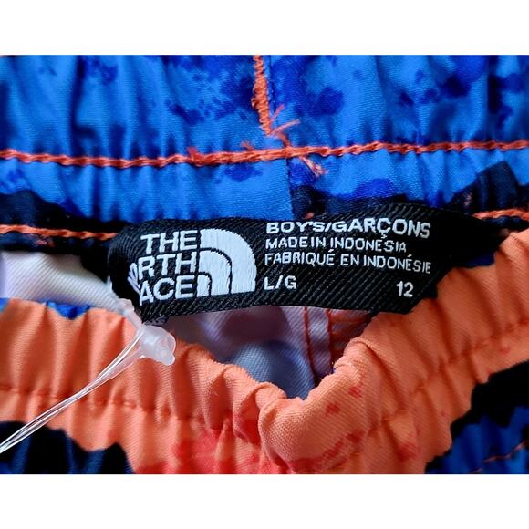 NWT THE NORTH FACE Amphibious Class V Shorts Retro Mountain Panorama Boys L (12) - Picture 8 of 12